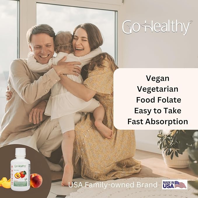 Go Healthy Multivitamin for Women, Men, Teens 20 Fruits 32 Servings