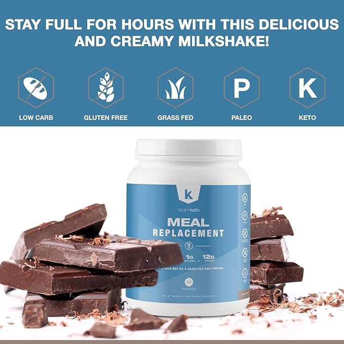 Meal Replacement Powder for Weight loss- 100% natural 742g-Chocolate