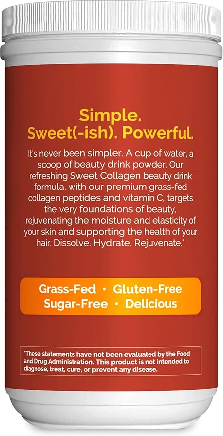 Zint Sweet Collagen Powder Beauty Drink 10 oz