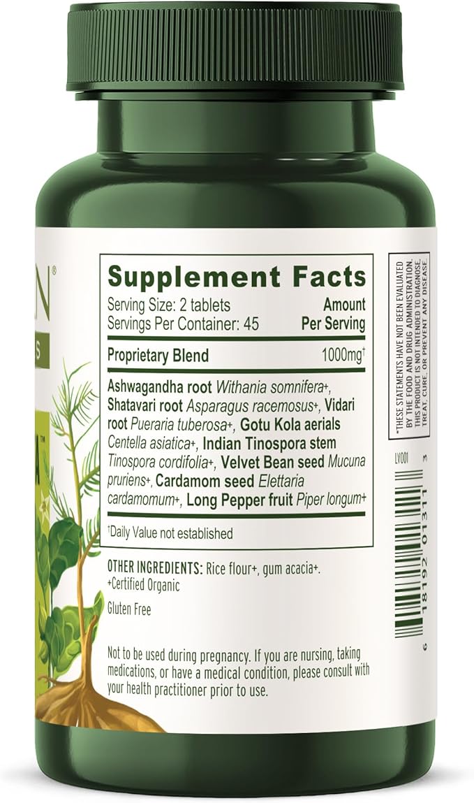 Banyan Botanicals Healthy Vata – Organic 90 Tablets