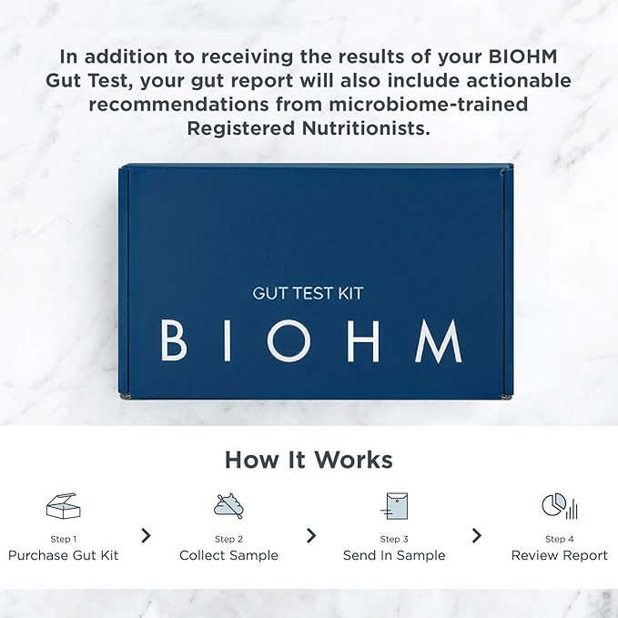 BIOHM Ultimate Gut Health Bundle, at-Home 30B CFU 30-Day Supply