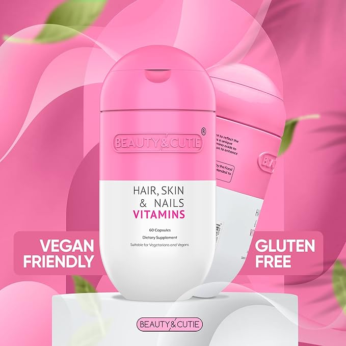 Hair Skin and Nails Vitamins – 60 Count