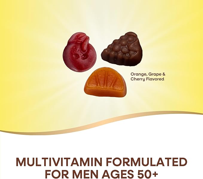 Nature’s Way Alive! Men’s 50+ Premium 75 Gummies