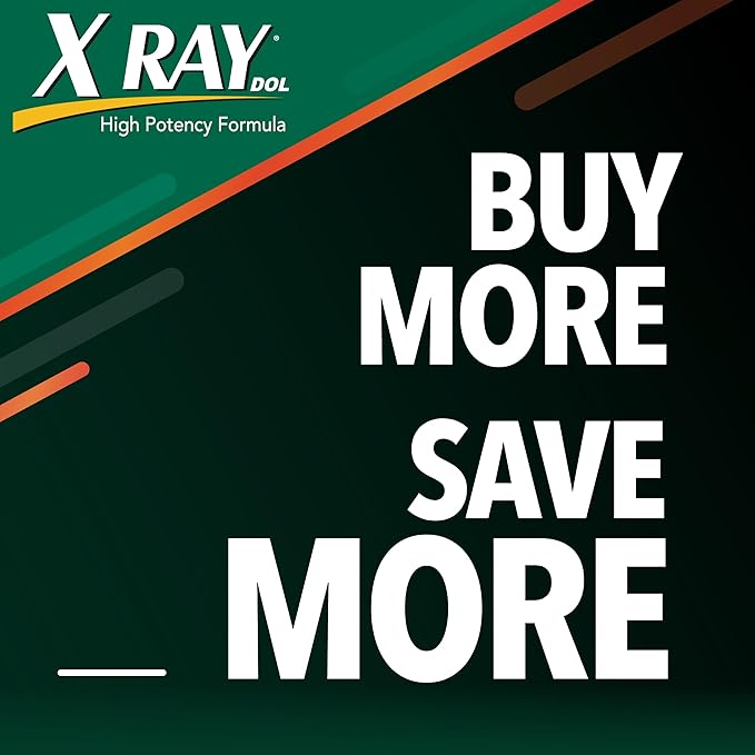 X Ray High Potency Joint Health 1500mg, Chondroitin 300mg, MSM 120 mg, 50 Count, 3