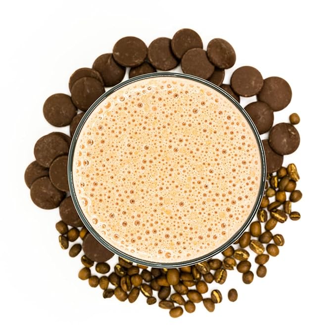 WonderSlim Keto Meal Replacement Shake, Mocha, C8 MCTs, 12g Protein, 25 Vitamins (7ct)