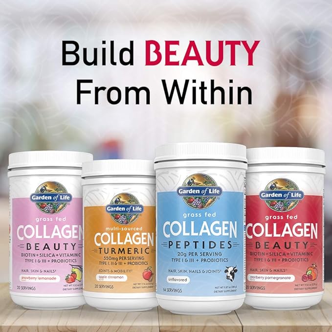 Garden of Life Grass Fed Collagen Beauty 20 Servings,