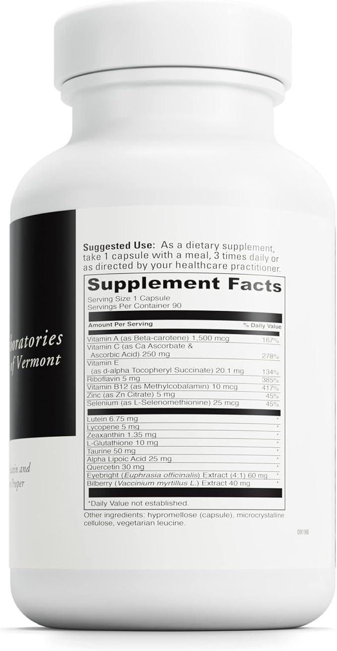 DAVINCI Labs Healthy Eyes 90 Vegetable