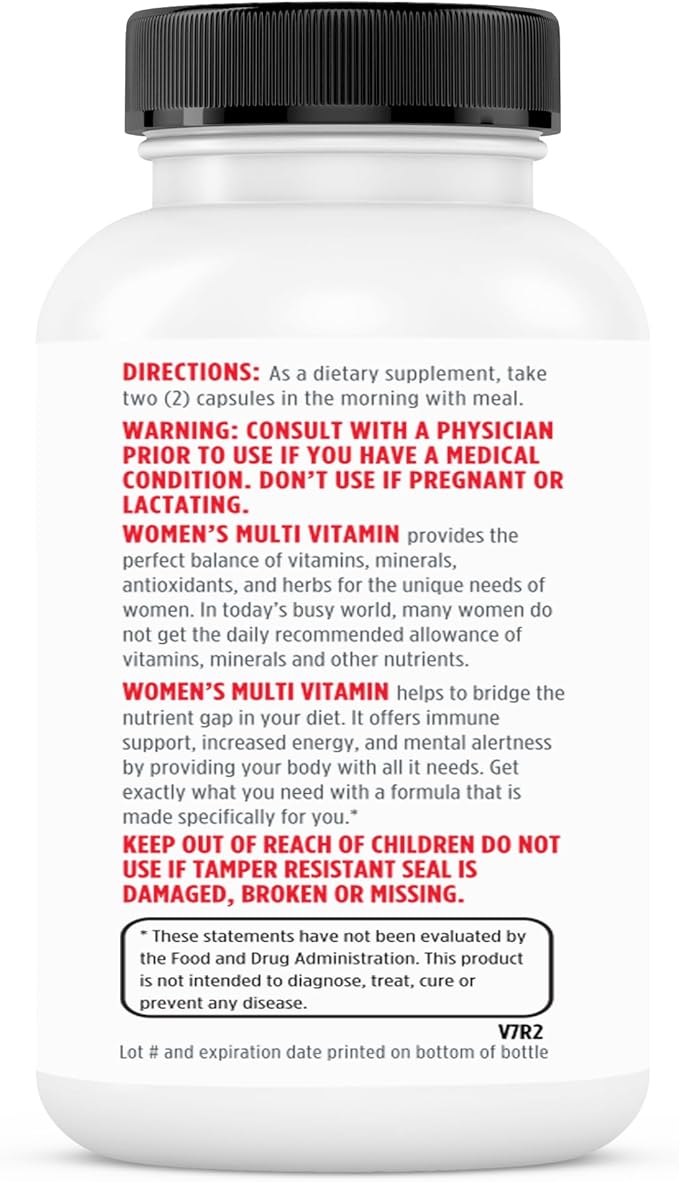 Renew Actives Women's Multi-Vitamin & Antioxidant: 20 Vitamins 60 Capsules