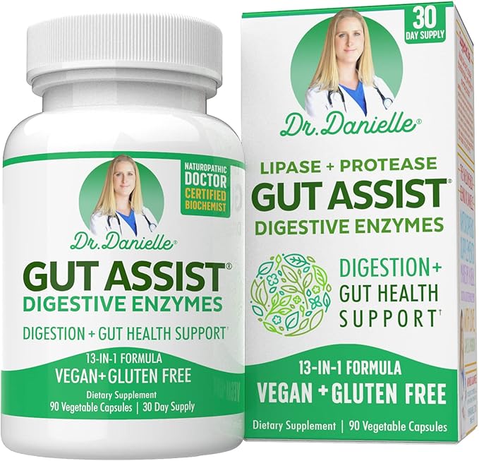 Gut Assist Digestive Enzymes Supplement to