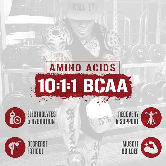 5% Nutrition Rich Piana AllDayYouMay BCAA Powder 15.3 oz, 30 Servings