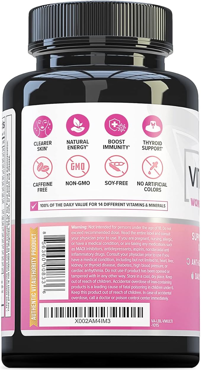 VITA Multi Multivitamin for Women: Women’s 30 Day