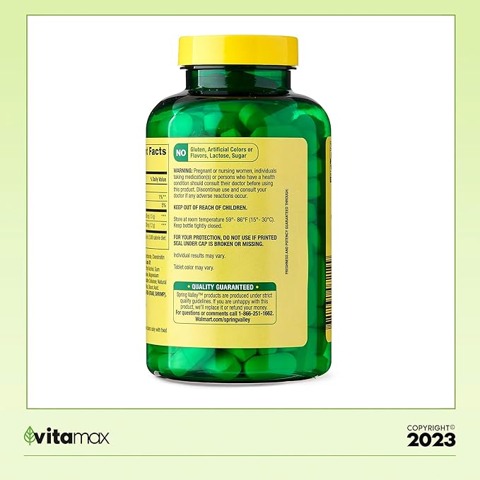 Spring Valley Triple Strength Glucosamine Chondroitin 160 Count (80 Days (2 Items)