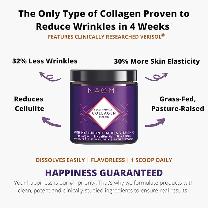 NAOMI Collagen Beauty Peptides Powder Collagen