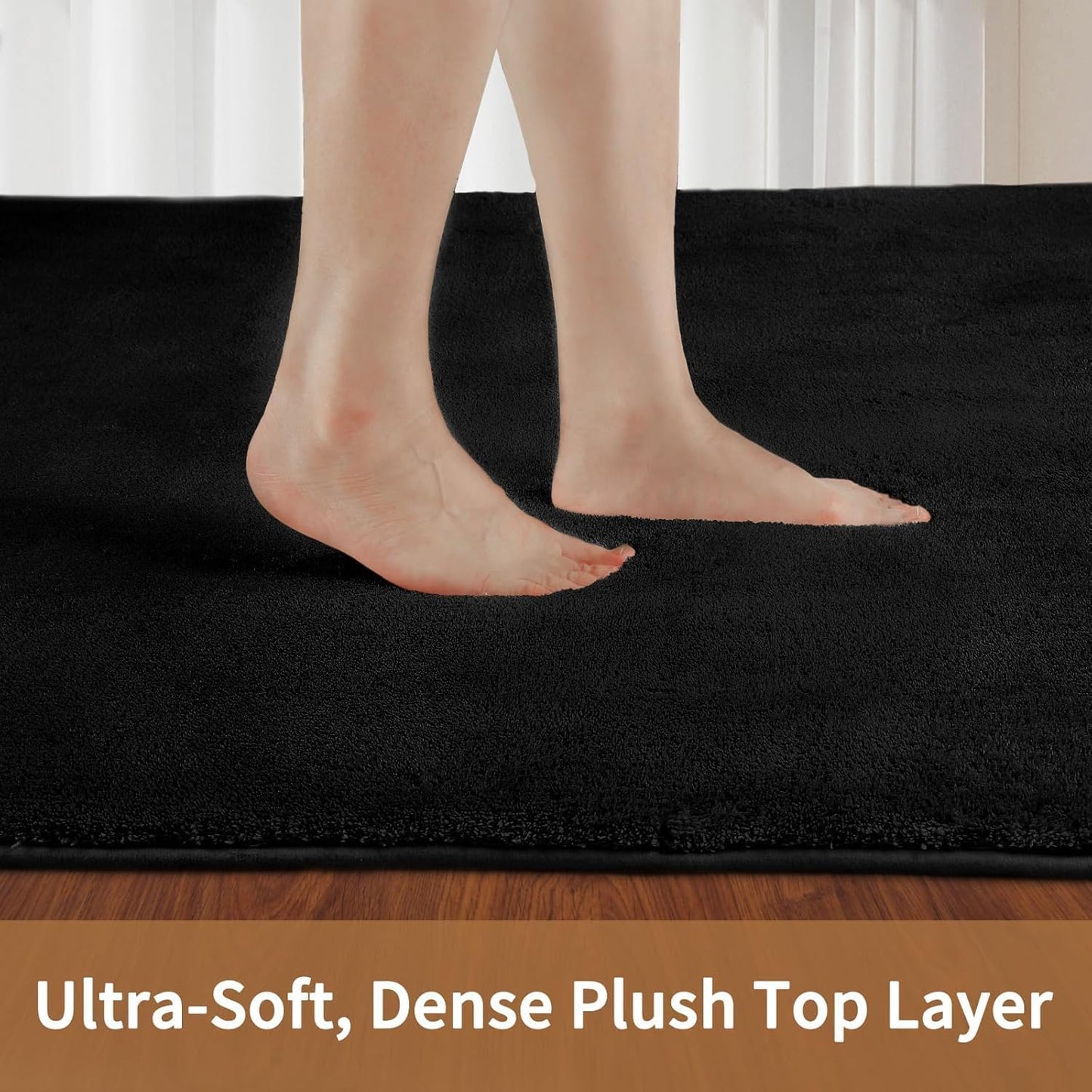 Sour Lemon 6x9 Area Rugs for Living Room, Soft Large Area Rug Fluffy Rugs for Bedroom,Machine Washable Area Rug Non Slip Carpet Rug for Living Room Playroom Kids Room Home Decor