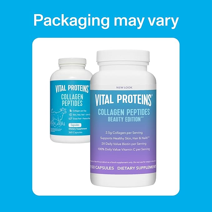 Vital Proteins Collagen Peptides Beauty Edition 2.5g of 30 Servings
