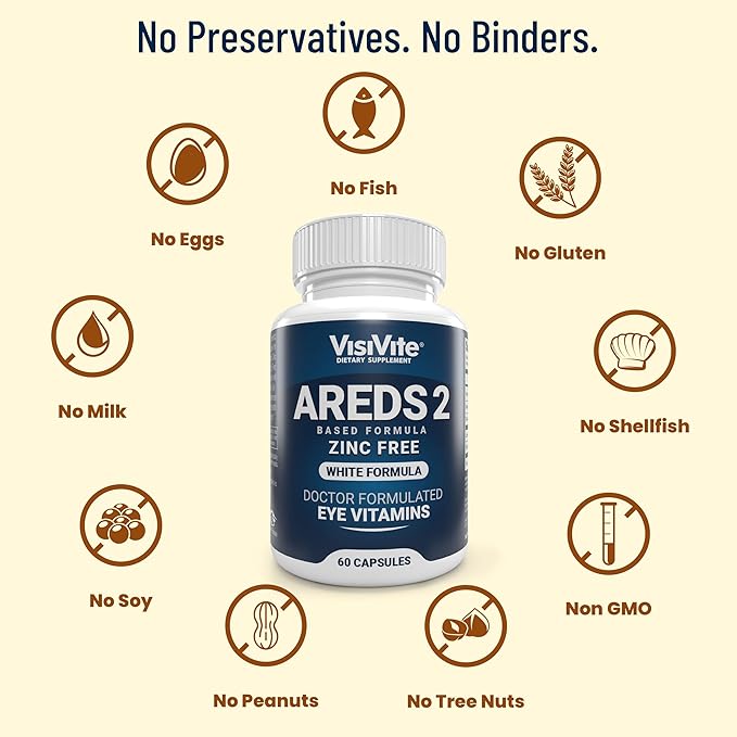 Zinc Free AREDS 2 Eye Vitamins