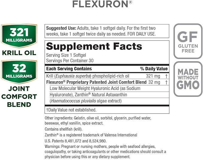 Purity Products Flexuron Joint Formula 3X 7 Days 30 Count (3)