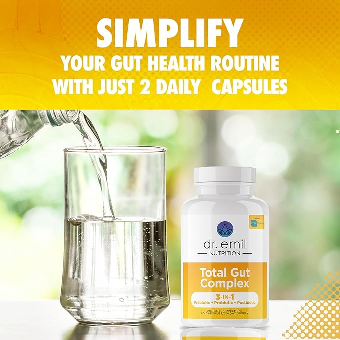 DR. EMIL NUTRITION Total Gut Health Complex 60 Capsules