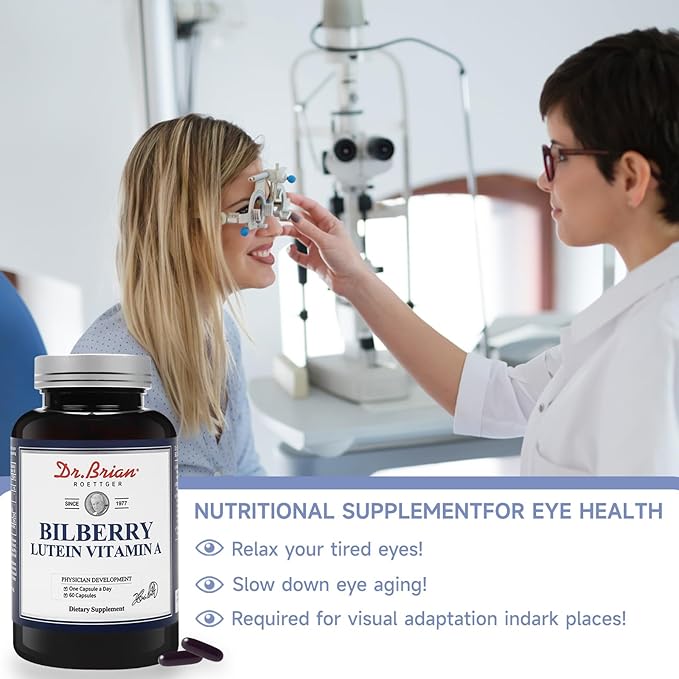 Dr. Brian Eye Vitamins Lutein Capsule 240mg Lutein 20mg Vitamin 1500iu Vitamin 15iu, Support