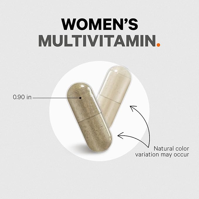 Codeage Women’s Daily Multivitamin, 25+ Vitamins 3, Zinc 120 Capsules