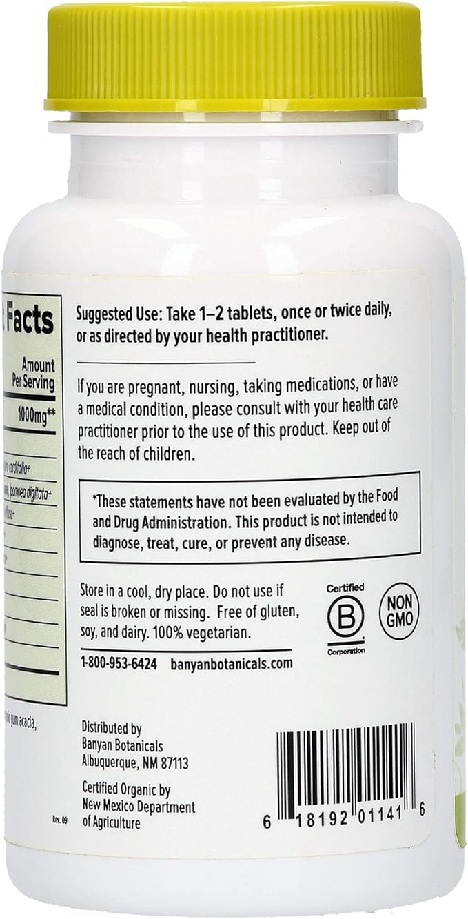 Banyan Botanicals Women’s Support – Organic 90 Tablets