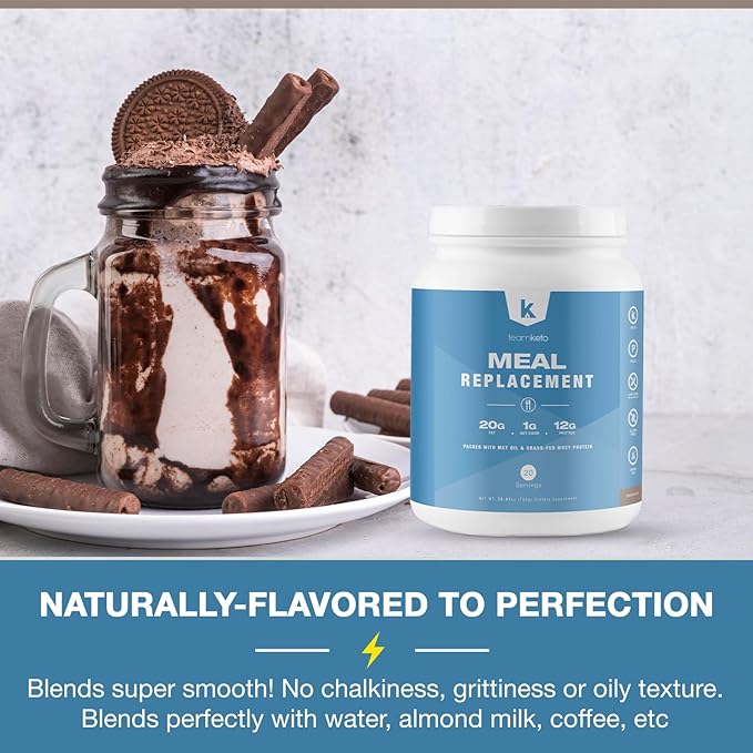 Meal Replacement Powder for Weight loss- 100% natural 742g-Chocolate