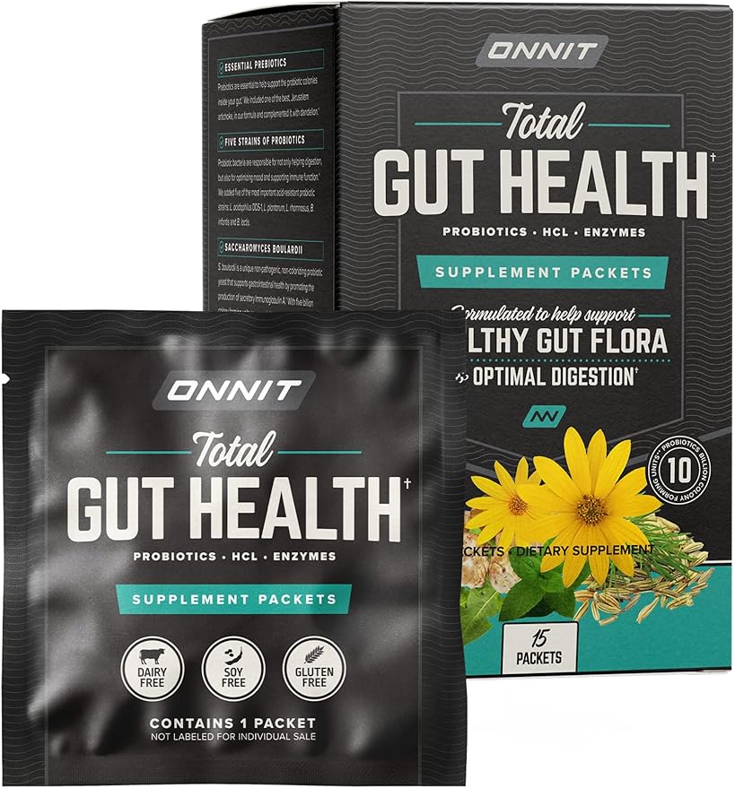 ONNIT Total Gut Health 5 Strains 2 Pack