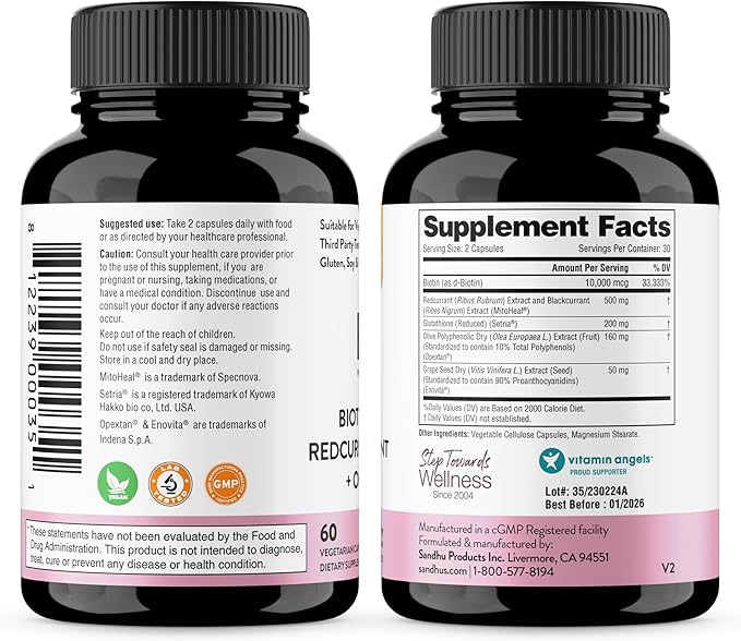Sandhu's Beauty5 Capsules|60 Vegetarian Capsules| 30