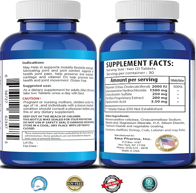 Joint Health – Advanced Joint Support 60 Tablets.