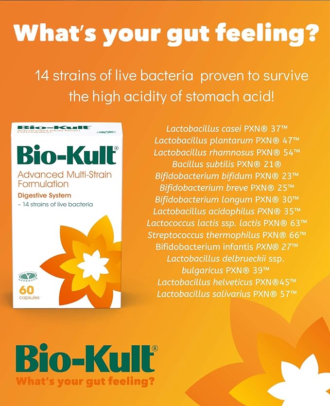 Bio-Kult Gut Health Probiotic Supplement, 14 30 Count 1)