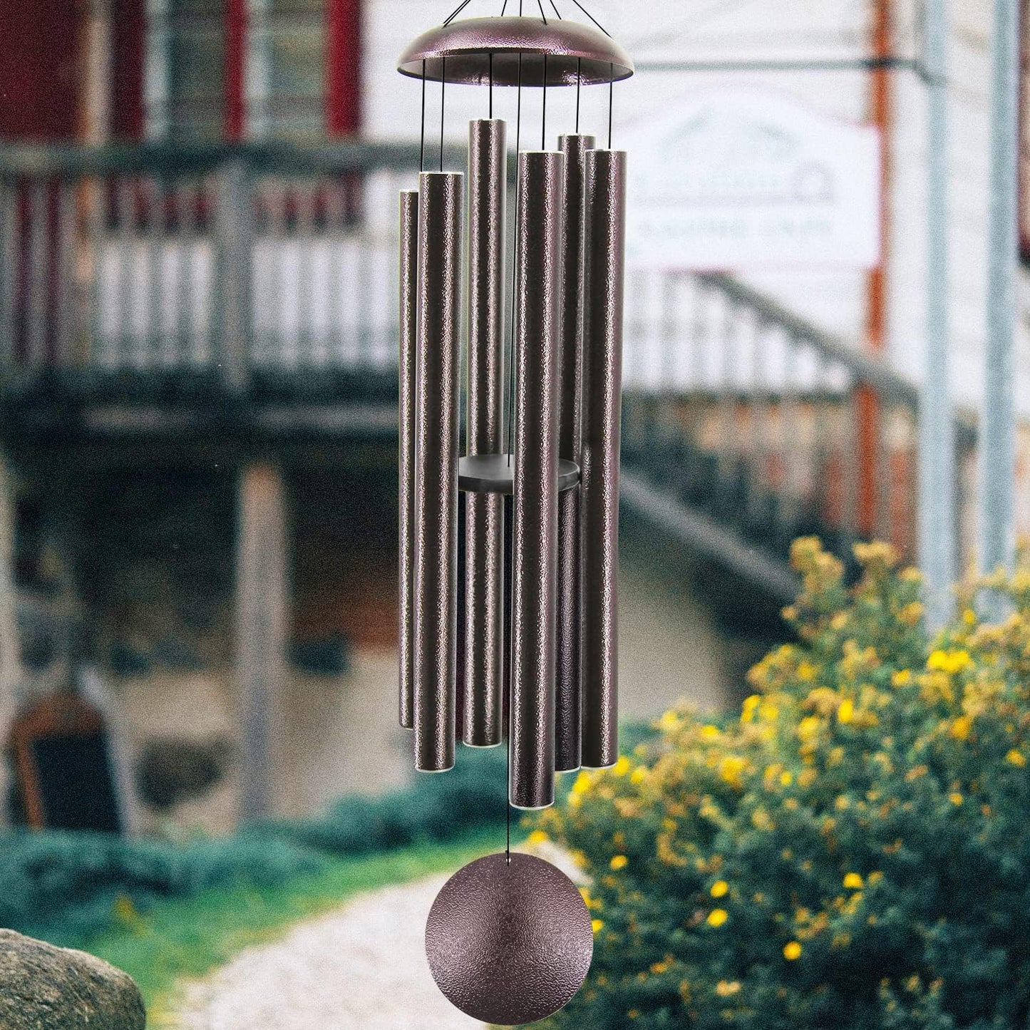 ASTARIN 60" Extra Large Outside Metal Wind Chimes with Deep Tone, Outdoor for Patio Balcony Garden Yard Decoration