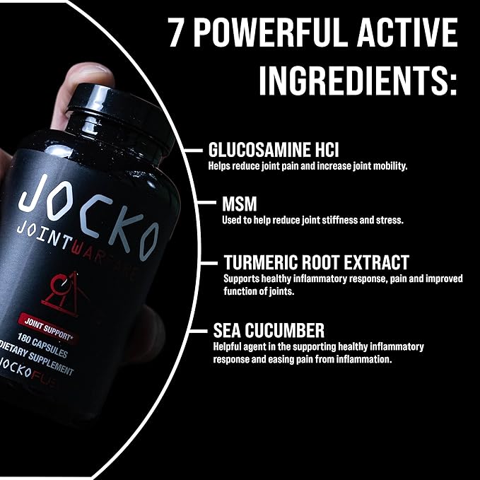 Jocko Fuel Joint Support Supplement (180 Capsules)