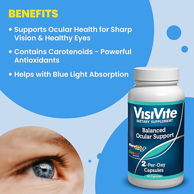 Eye Vitamins - VisiVite Doctor Formulated