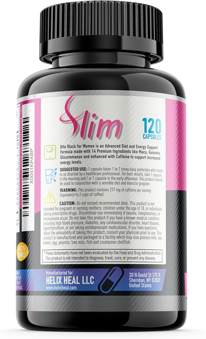 GLP-1 Supplement Weight Loss Diet Pills That Work Fast for Women - Appetite Suppressant for Weight Loss Women w/Chromium Picolinate & Glucomannan | 120 Capsules - 2-Month Supply