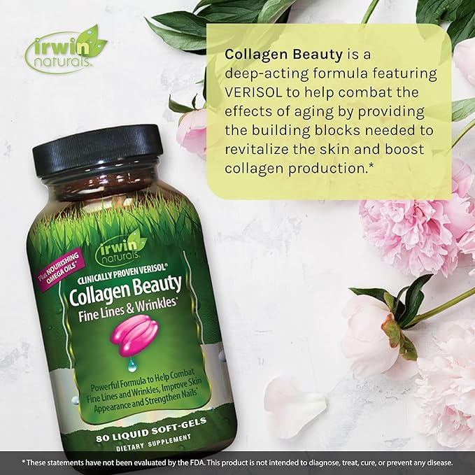 Irwin Naturals Collagen Beauty 80 Liquid 2 - 26 Total