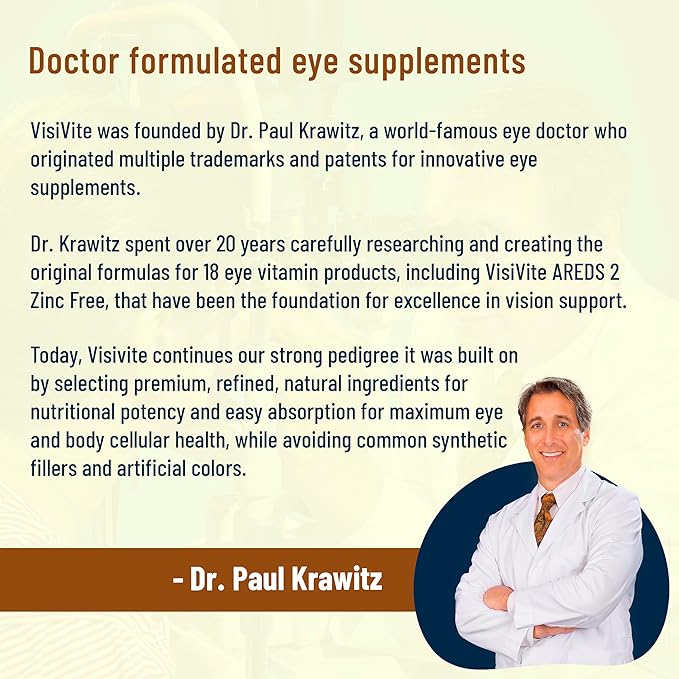 Zinc Free AREDS 2 Eye Vitamins