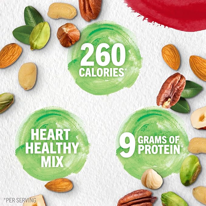 PLANTERS NUT-rition Heart Healthy Nut Mix, 1.5 oz, 18 Count