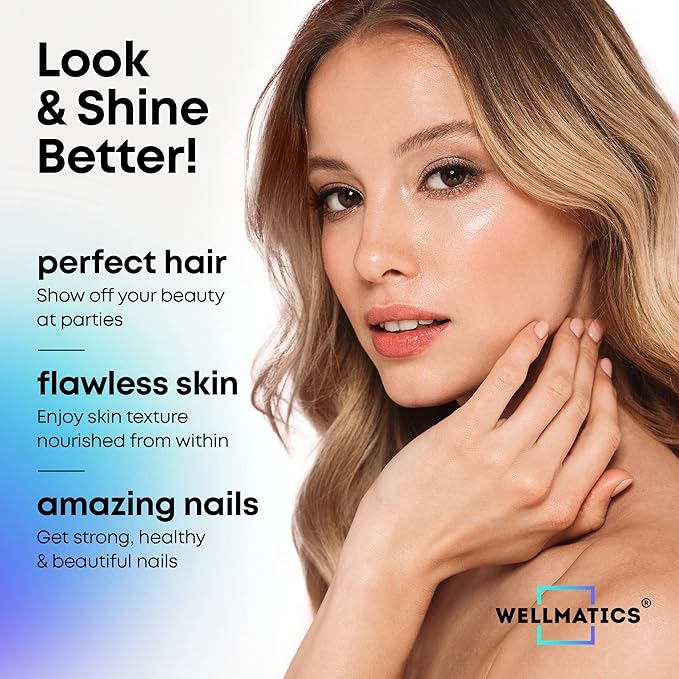 Liquid Collagen & Biotin Drops 30000mcg Biotin, 2 fl