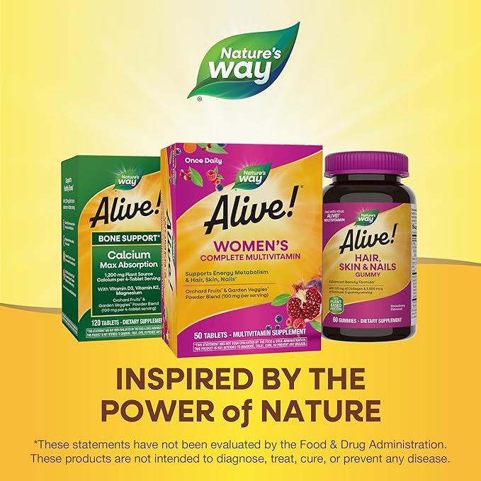 Nature's Way Alive! Women’s Complete Multivitamin, 50 Tablets