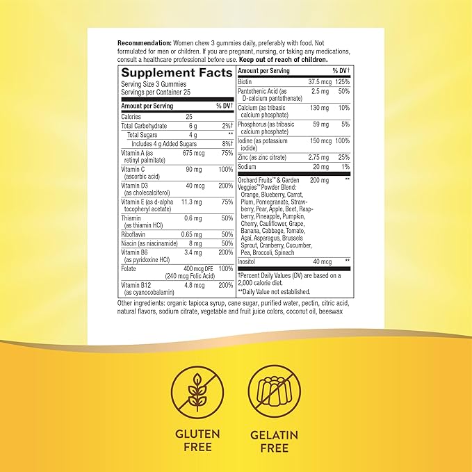 Nature’s Way Alive! Premium Women’s Gummy 75 Gummies