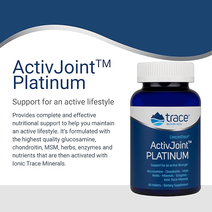 Trace Minerals | Activ Joint Platinum 90 Count 1)