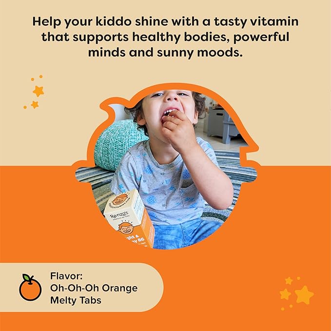 Renzo's Bright & Brainy Vitamin B6 B6-60 Sugar-Free