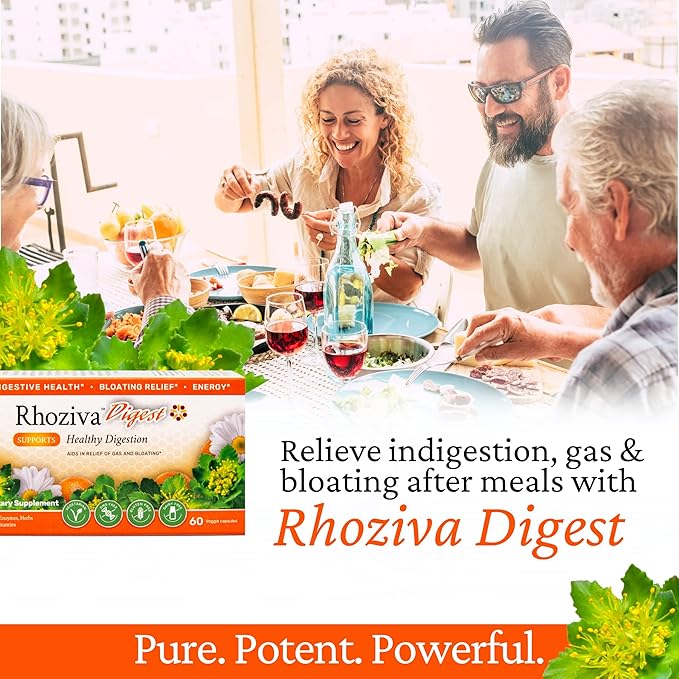 Digest. Gut Health supplement with Digestive 60 Capsules.