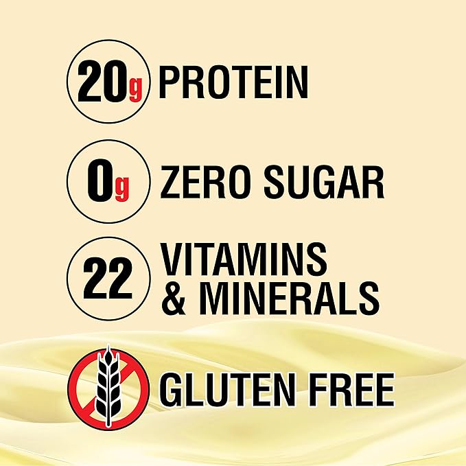 Lean Body Ready-to-Drink Vanilla Protein Shake, 20g Protein, 0 Sugar, 22 Vitamins 4)