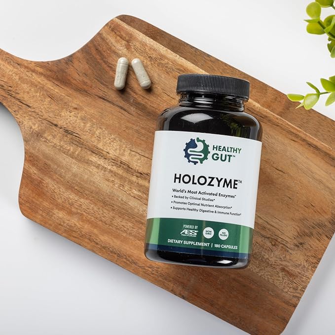 Healthy Gut HoloZyme Digestive Enzymes 90 Servings