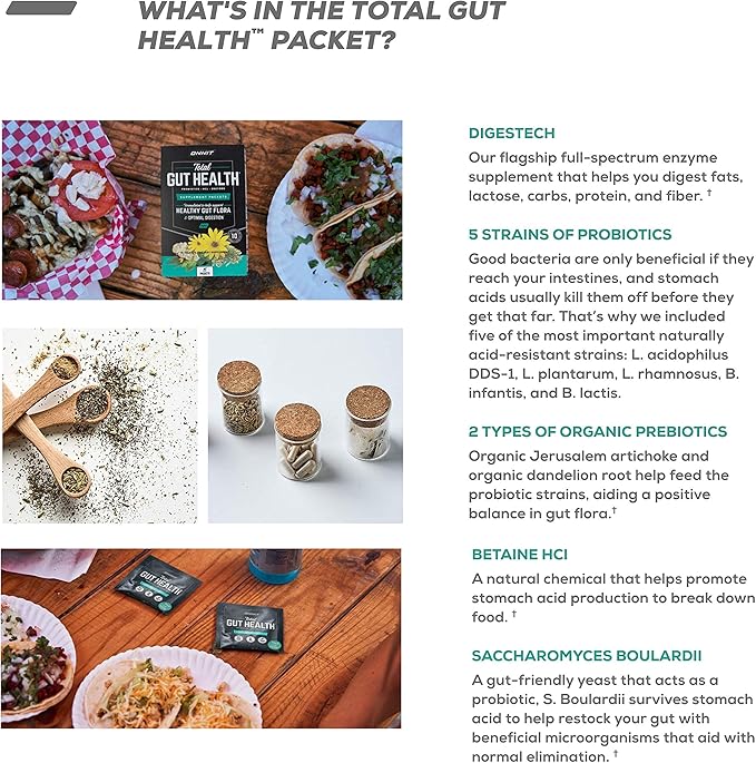 ONNIT Total Gut Health 5 Strains 2 Pack