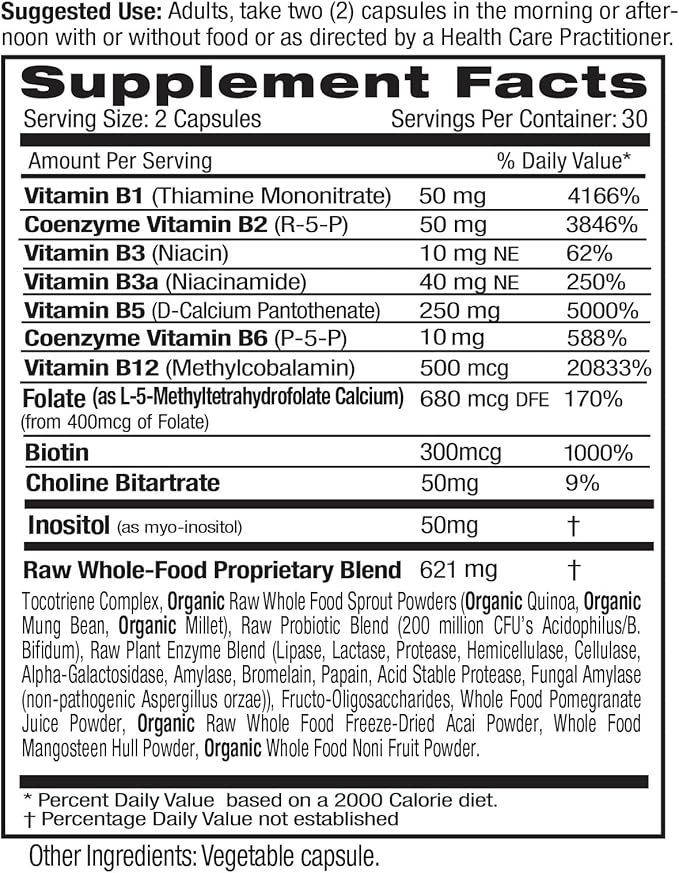 EMERALD LABS B-Healthy 60 Vegetable