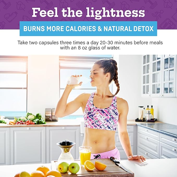 Weight Loss Pills for Women - Made in USA - Natural Appetite Suppressant & Metabolism Booster - Fat Burners with L-Carnitine to Lose Weight Fast - 60 Capsules