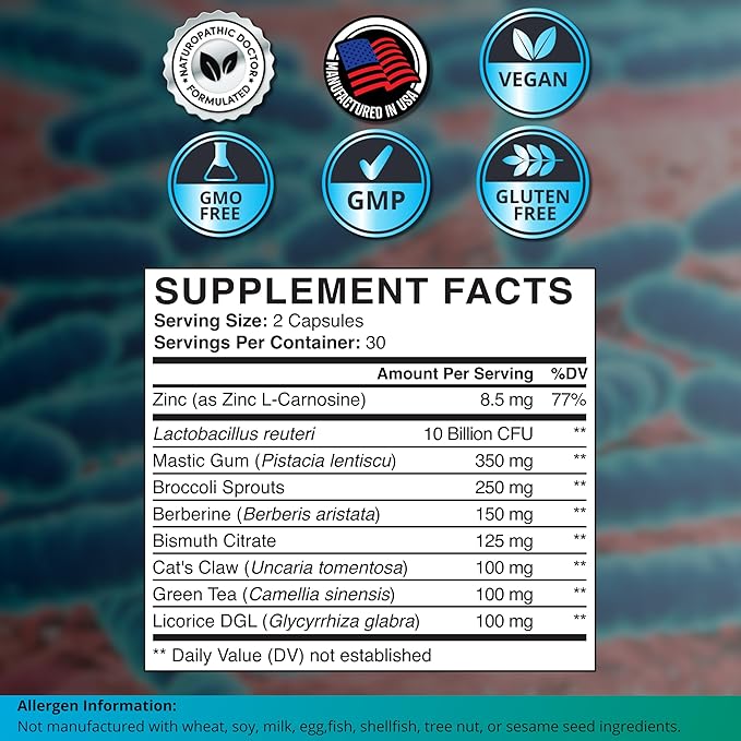 Gut Health Support Bundle: H.Pylori Support