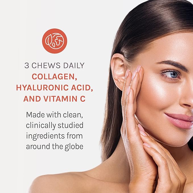Reserveage Beauty, Collagen Replenish Chews, Supplement 60 Soft (20 Servings)